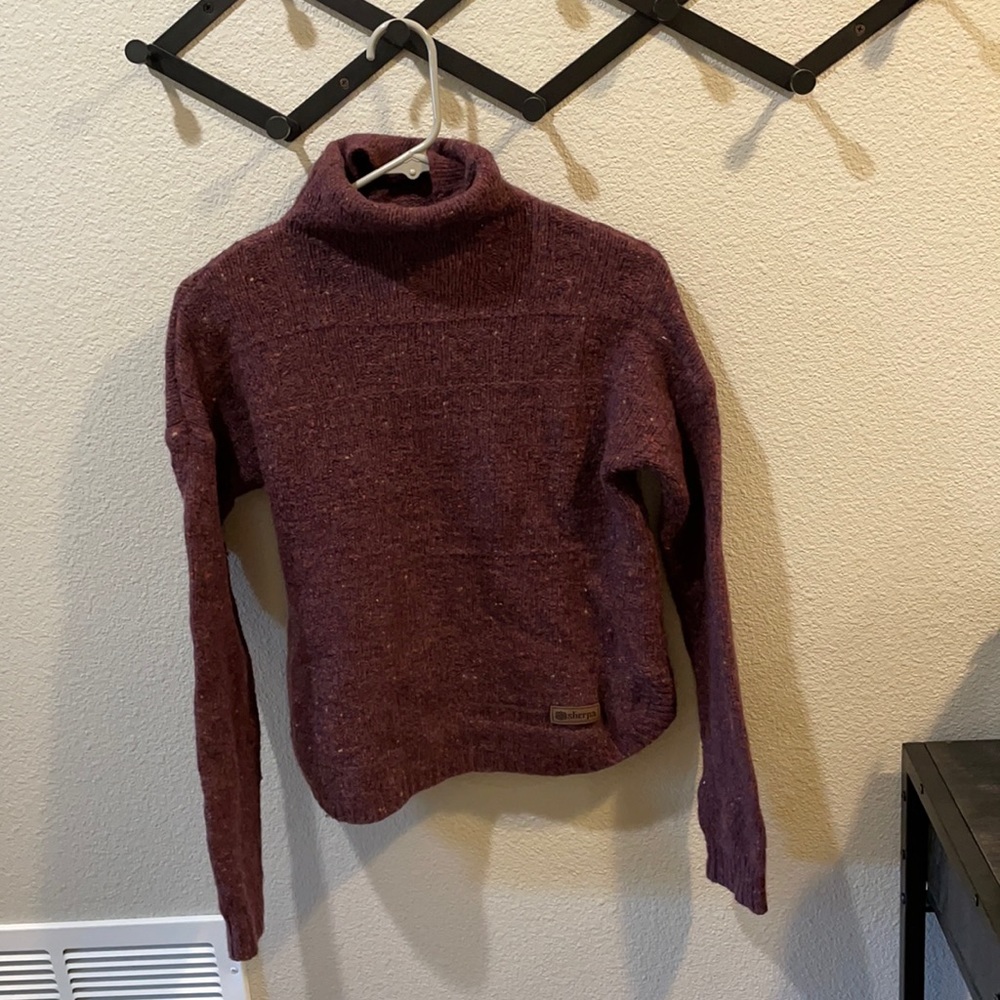 Sherpa sweater - real wool!